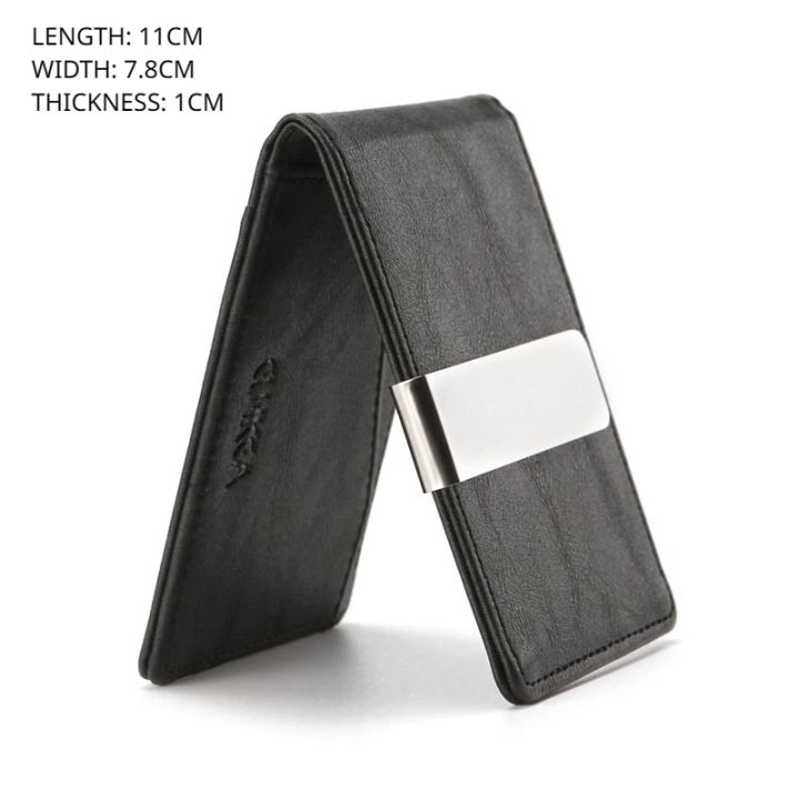 New%20Fashion%20Men's%20Leather%20Money%20Clips%20Wallet%20Multifunctional%20Thin%20Man%20Card%20Purses%20Women%20Metal%20Clamp%20For%20Money%20Cash%20Holder%20-%20Image%202