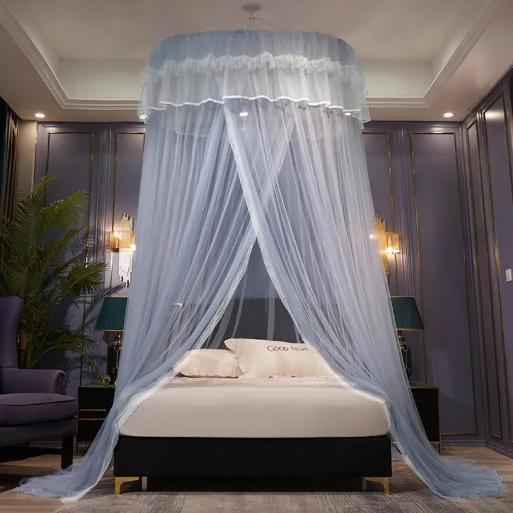 Hanging%20Mosquito%20Net%20Top%20Hook%20Encrypted%20Mesh%20Lace%20Patchwork%20Mosquito%20Repellent%20Round%20Dome%20Court%20Style%20Crib%20Canopy%20Bedroom%20Decor%20-%20Image%204