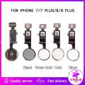 Home Button for iPhone 5s SE 6 6S 7 8 Plus Touch id with Flex Cable no fingerprint Replacement Parts [Free Gasket]. 
