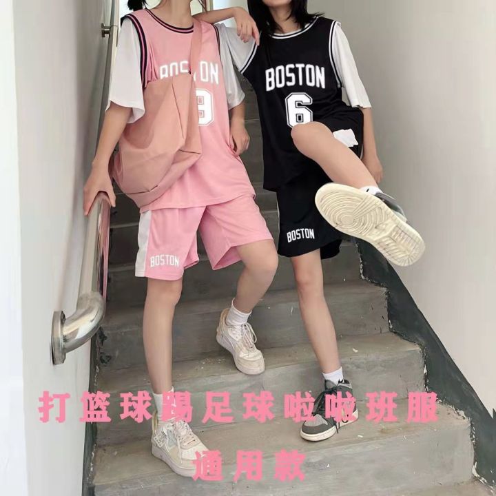 Customizable%20Digital%20Basketball%20Wear%20Suit%20Men's%20and%20Women's%20Summer%20Student%20Korean%20Sleeveless%20Jersey%20Vest%20Shorts%20Sports%20Two-Piece%20Suit%20-%20Image%203