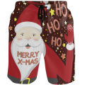 Santa Claus Xmas Graphic Beach Shorts 3D Merry Christmas Printing Board Shorts Fashion Mens Swim Trunks Pants Hombre Y2k Pants. 
