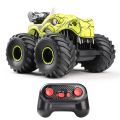 1:16 2.4Ghz 4WD Spray Remote Control Off-Road Stunt Car with Lights Sound Rechargeable Electric Toy Car. 