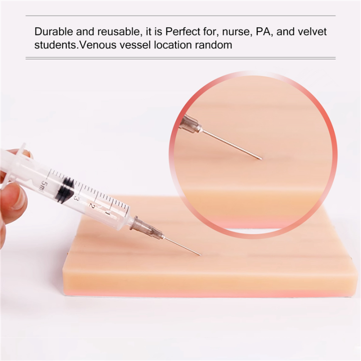 Iv%20Injection%20Training%20Pad%20Model,%20Silicone%20Human%20Skin%20Suture%20Training%20Model,%20Injection%20Practice%20Pad,%204%20Veins%20Imbedded%20-%20Image%205