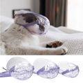 Kitten Cat Grooming Pet Mouth Cover Cat Recovery Anti-Bark Anti-Bite Cat Mask Cat Muzzle Transparent.