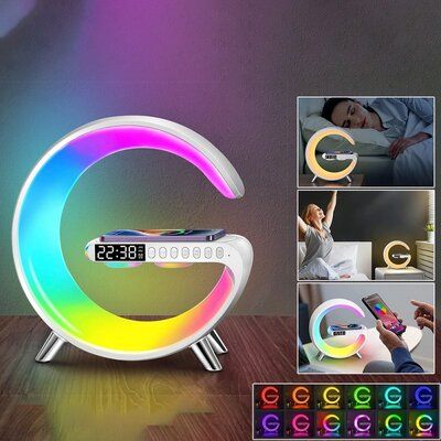 G63 Smart Light Sound Machine Fast Charging Alarm Clock