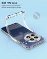 OnePlus 13 5G Premium Silicone Case Crystal Clear Soft TPU Ultra-Thin Transparent Flexible Protective Mobile Phone Back Cover.