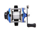 Mini 3.6:1 Right Left Hand Interchangeable Bait Castiing Fishing Reel Fishing Gear for Ice Fishing with Fishing Line 70m.