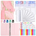 3D Starring Sky Budget Binder 3D Starring Sky Budget Binder A6 Planner Money Saver Zippered Cash Envelopes Budgeting.
