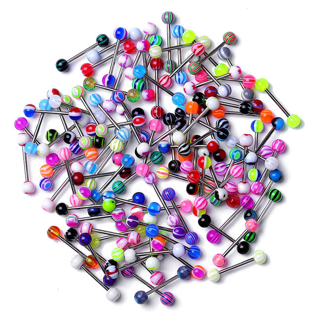 Wholesale%20Tongue%20Piercing%2030PCS%20Industrial%20Surgical%20Steel%20Tongue%20Ring%20Navel%20Earrings%20Body%20Jewelry%20Gift%20-%20Image%202