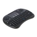 WU 2.4G Wireless Mini Keyboard Remote Control Touchpad Mouse Combo Controller with Receiver for Smart TV TV Box PC IPTTV. 