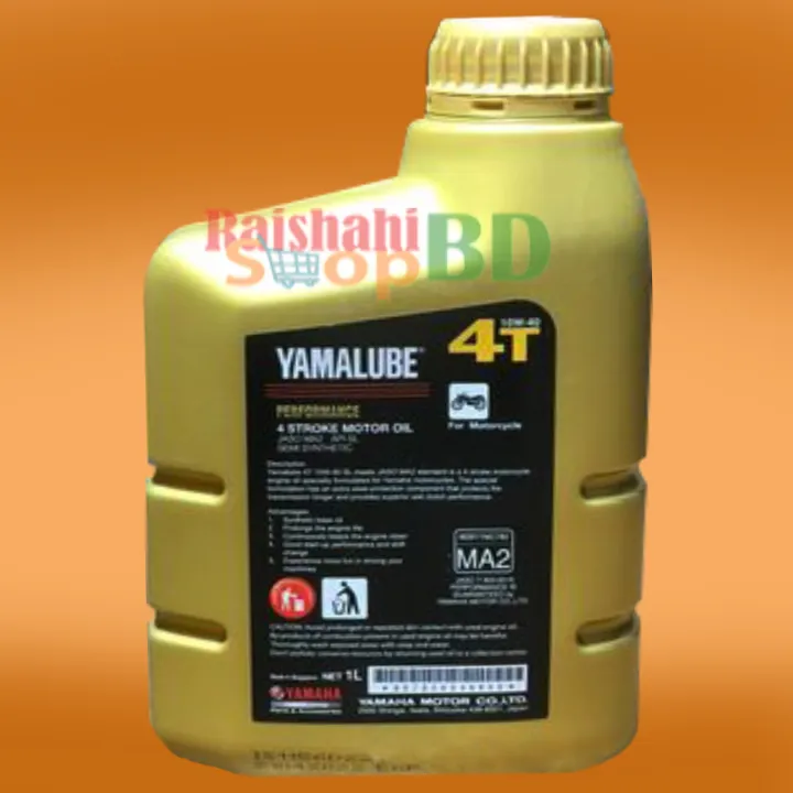 Yamalube%204T%20Semi%20Synthetic%2010W40,%201%20Liter%20-%20Image%204