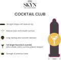 SKYN Cocktail Club Premium Flavored Condoms, 10 Count. 