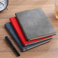 100 Pages Business Notebook Professional Premium Quality Hardcover A5 Notebook A5 Size PU Leather Exercise Book for Office Meetings Business Professionals Journaling -Taking Academic Use. 