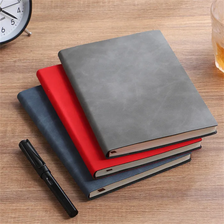 100%20Pages%20Business%20Notebook%20Professional%20Premium%20Quality%20Hardcover%20A5%20Notebook%20A5%20Size%20PU%20Leather%20Exercise%20Book%20for%20Office%20Meetings%20Business%20Professionals%20Journaling%20-Taking%20Academic%20Use%20-%20Image%203