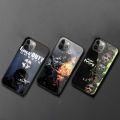 Call Game Duty Mobile Cell Phone Case for iPhone 15 14 13 12 11 XS X 8 7 6 Plus Mini Pro Max SE 2022 PC Glass Phone Cover Funda.