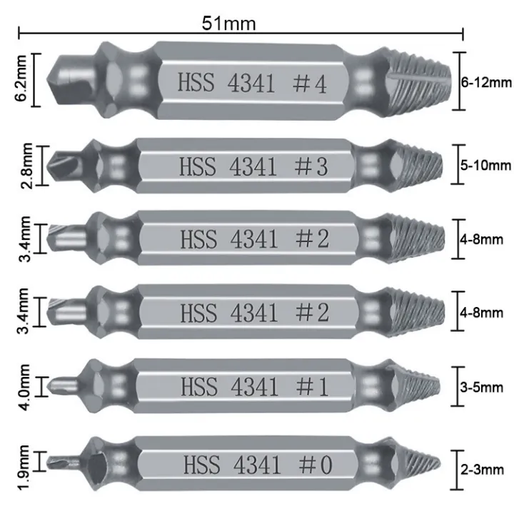 6pcs%20Damaged%20Screw%20Extractor%20Speed%20Out%20Drill%20Bits%20Tool%20Set%20Broken%20Bolt%20Remover%20Quickly%20extract%20the%20rusty%20-%20Image%206