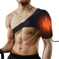Heated Shoulder Wrap Brace Adjustable Shoulder Heating Pads with Extension Belt for Frozen Shoulder Dislocation Pain Relief. 