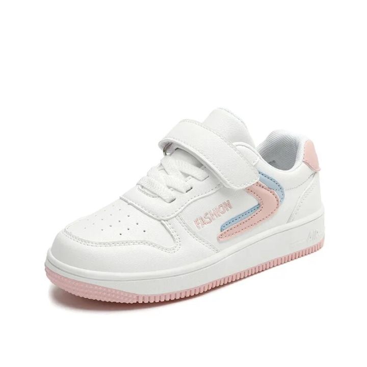 Kids%20Shoes%20Girls%20Sneakers%20Cute%207%20To%2012%20Years%20Children%20Sneakers%20Casual%20PU%20Leather%20White%20Skateboard%20Sports%20Tennis%20Shoes%20for%20Girl%20-%20Image%202