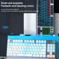 AULA F3001 Backlit 87 Keys Wired/Wireless/Bluetooth Three Model Mechanical Gaming Keyboard. 