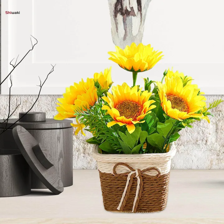 Artificial%20Potted%20Flowers%20Rustic%20for%20Living%20Room%20Indoor%20Home%20Decoration%20-%20Image%205