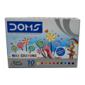 Doms Wax Crayon 10 Colors Pack.