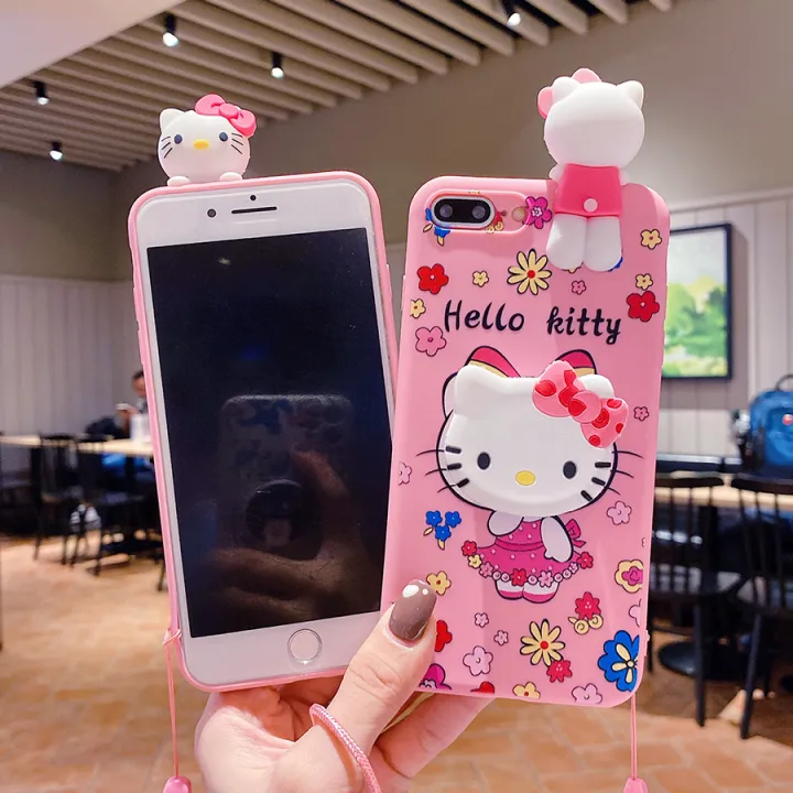 Phone%20Case%20For%20OPPO%20A7%20A5S%20A12%20A3S%20A37%20A9%20%20A5%20%20A53%20A92%20A52%20A31%20%20Cartoon%20cute%203D%20Hello%20Kitty%20phone%20case%20soft%20silicone%20phone%20case%20cover%20bracket%20lanyard%20-%20Image%208