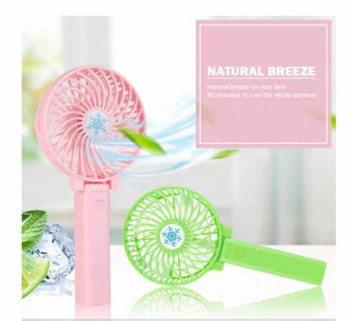 Mini Fan/New Mini Rechargeable USB Charging Portable Handheld 3 Gear Speed Desktop Fan