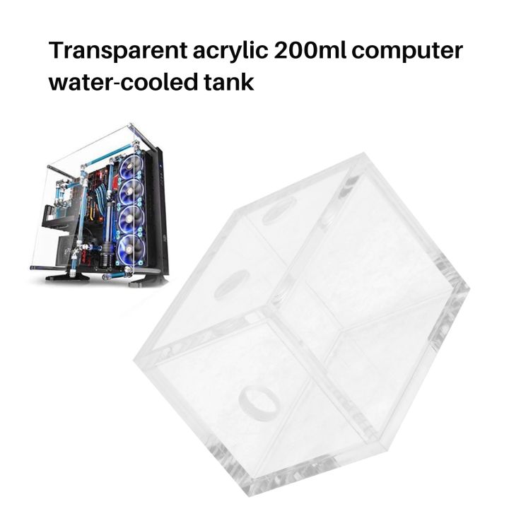 ARELENE%20New%20200ml%20Acrylic%20water%20tank%20cooler%20water%20cooling%20radiator%20pc%20cpu%20water%20block%20Transparent%20-%20Image%208