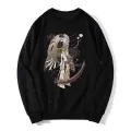 Enviroment casual soul eater Maka Albarn Black Star hoodie anime men hoodie unisex oversize sweater streetwear Harajuku. 
