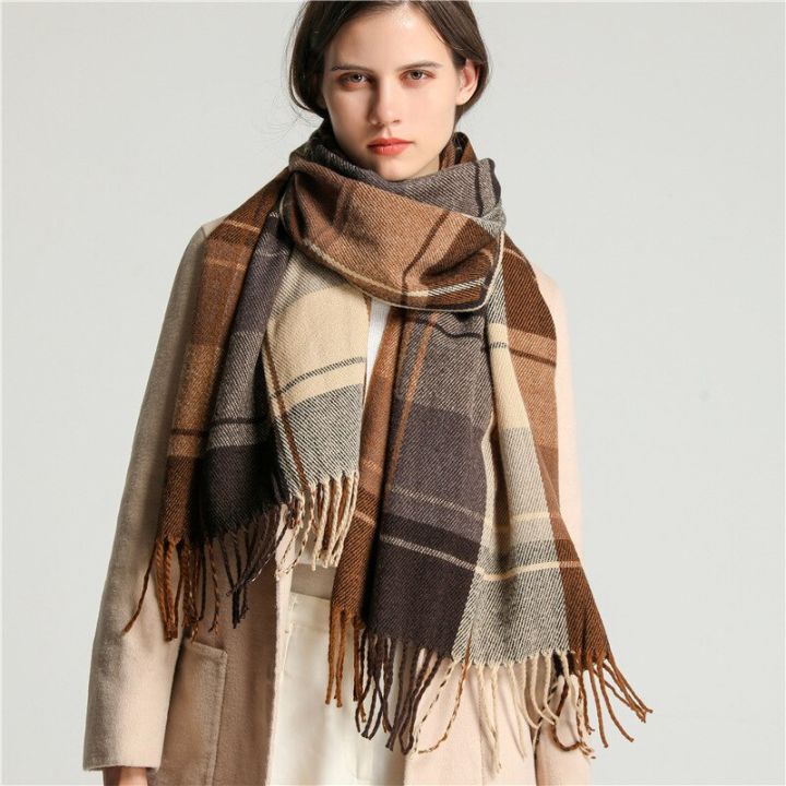 Thick%20Warm%20Winter%20Scarf%20Design%20Print%20Women%20Cashmere%20Pashmina%20Shawl%20Lady%20Wrap%20Tassel%20Scarves%20Knitted%20Men%20Foulard%20Blanket%20-%20Image%202