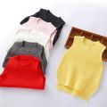 Kids Vest Coat Toddler Teen Boys Girls Waistcoat Baby Vests Kids Knitted Pullover Sweater Children Vest Tops 4 6 8 10 12 Years.