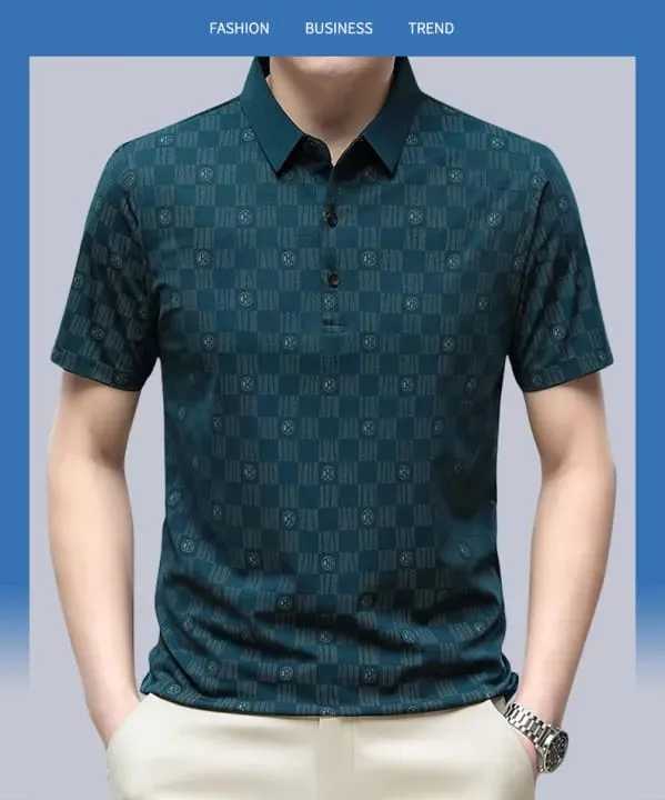 Premium%20China%20Polo%20Shirt%20Triangle%20Pattern%20For%20Men-%20polo%20t-shirt%20-%20Image%202