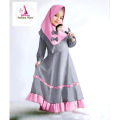 Irani Style Baby Borka Dubai Charry Georgette with Hijab Set for Muslim Baby. 