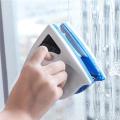 Double Side Glass Wiper Magnetic Window Cleaner Triangular Design Home Window Glass Cleaning Tool For Single Glazing Window. 