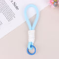 1Pc Mesh Phone Lanyard Pendant Mobile Phone Strap Bag Braided Rope Keychain NOVO.