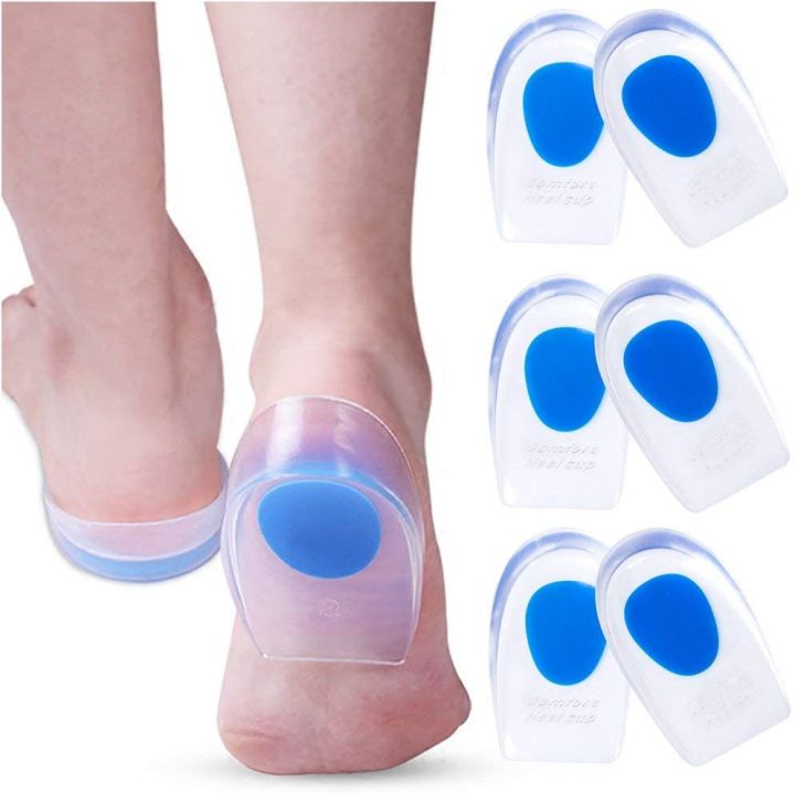 Silicone%20Gel%20Heel%20Cup%20Pad,%20Shoe%20Inserts%20for%20Plantar%20Fasciitis,%20Sore%20Heel,%20Heel%20Pain,%20Heal%20Dry%20Cracked%20Heels,%20Achilles%20Tendinitis%20Foot%20Comfort%20Pads%20Support%20-%20Image%203