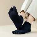 5 Pairs Men Socks Socks with Separate Fingers Summer Thin Mesh Toe Socks Low Cut Ankle Five Finger Socks High Quality Cotton. 