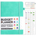 Banded Planner Elegant English Hardcover Notebook A5 Portable Budget Planner for Office Students Home Professionals Gift.