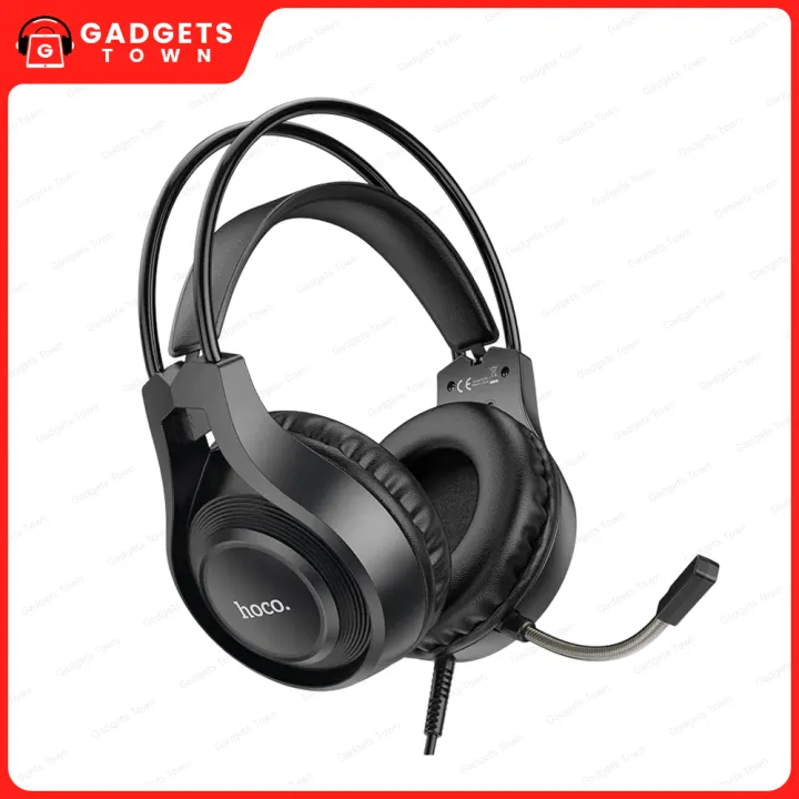Hoco%20%7C%20W106%20Tiger%20%7C%20Wired%20Gaming%20Headset%20with%20Mic%20%7C%2050mm%20Drivers,%203.5mm%20Jack,%201.8m%20Cable%20%7C%20Omnidirectional%20Boom%20Mic,%20Volume%20Wheel%20%7C%20Includes%202-in-1%20PC%20Y-Splitter%20%7C%20Lightweight%20270g%20Over-Ear%20Headphone%20for%20PC/PS4/Mobile.%20-%20Image%202