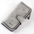 Baellerry Wallet Women Leather Luxury Card Holder Clutch Casual Women Wallets Zipper Pocket Hasp Ladies Wallet Female Purse. 