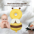 Baby Toddler Pillow Cartoon Bee Shape Baby Head Protection Pad Toddler Head Pillow Baby Safety Drop Pad Baby Head Support Bantal Kepala Bayi. 