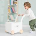 Baby Push Wood Shopping Cart Toy for Child Aged 3 Years Old and above. 