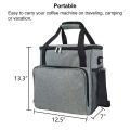 Coffee Maker Bag Single Coffee Brewer Waterproof Storage Bag with Extra Pockets Coffee Machine Storage Bag. 