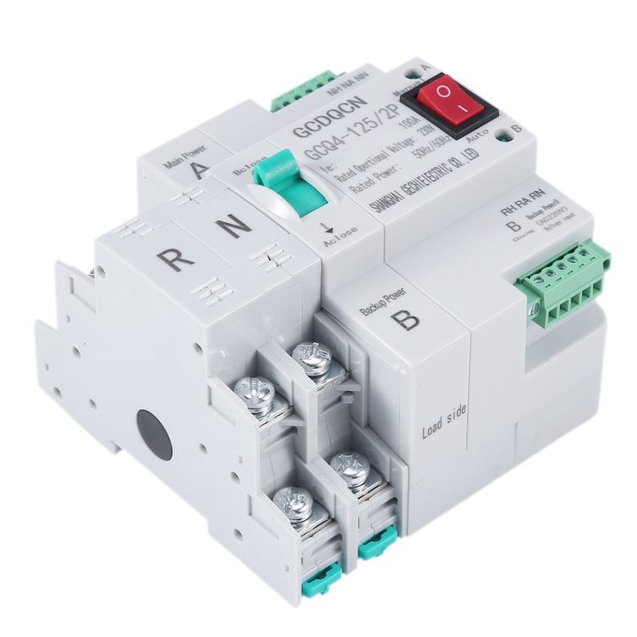 Practical%20product%20Dual-Power%20Automatic%20Transfer%20Switch%202P%20100A%20Household%2035mm%20Rail%20Installation%20-%20Image%205