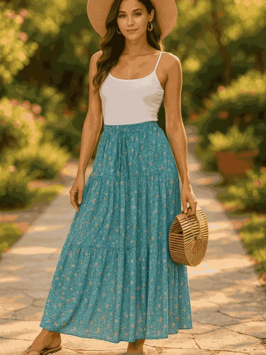 Floral%20Skirt%20Casual%20Maxi%20Loose%20Long%20Skirts%20for%20Woman.%20-%20Image%205