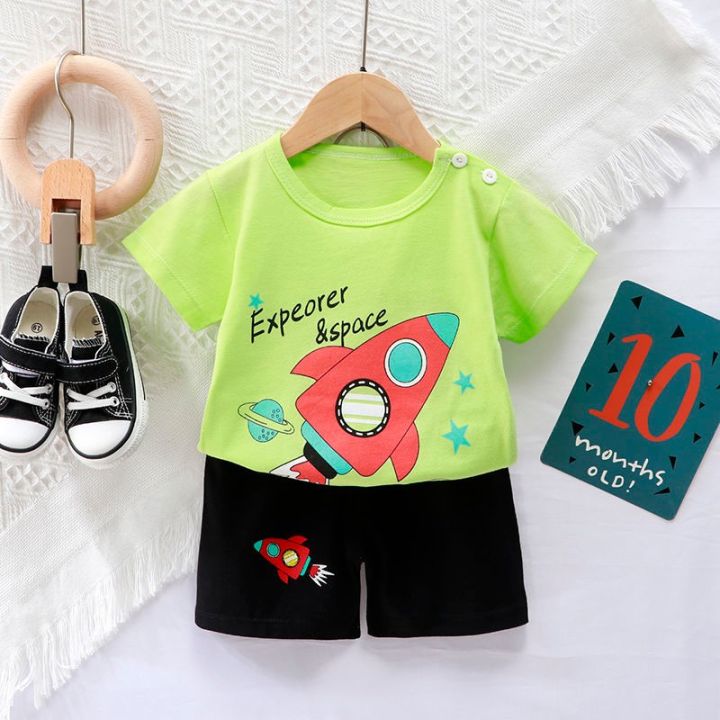 1%202%203%204%205%20Years%20Old%20Kids%20Clothes%20Outfits%20For%20Baby%20Boys%20Cartoon%202%20Piece%20Set%20Toddler%20Short%20Sleeved%20Suits%20Cotton%20Children%20Clothing%20-%20Image%205