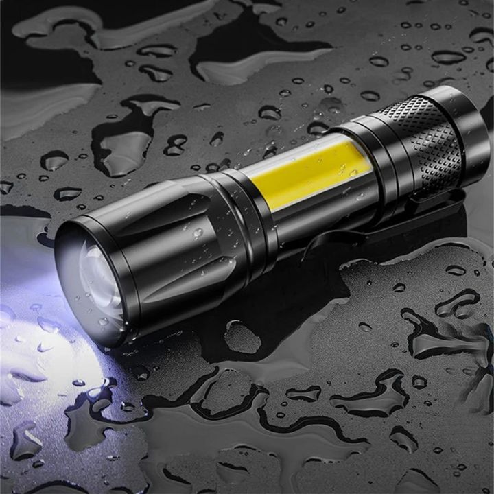 USB%20Rechargeable%20COB%20LED%20Flashlight%20High%20Power%20Zoomable%20Mini%20Torch%20With%20Pen%20Clip%20Outdoor%20Camping%20Emergency%20Tactical%20Flashlights%20-%20Image%206