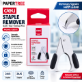 Deli E2031 Staple Remover Durable Office Staple Puller Smooth Operation Lock System.