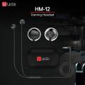 UiiSii HM12 Original On-Ear Deep Bass Good Treble Earphone - Black.
