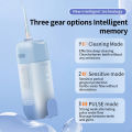 Dr.isla Oral Irrigator USB Portable Electric Water Flosser Teeth Cleaner Dental Air Flosser 200ML Rechargeable Oral Irrigator. 